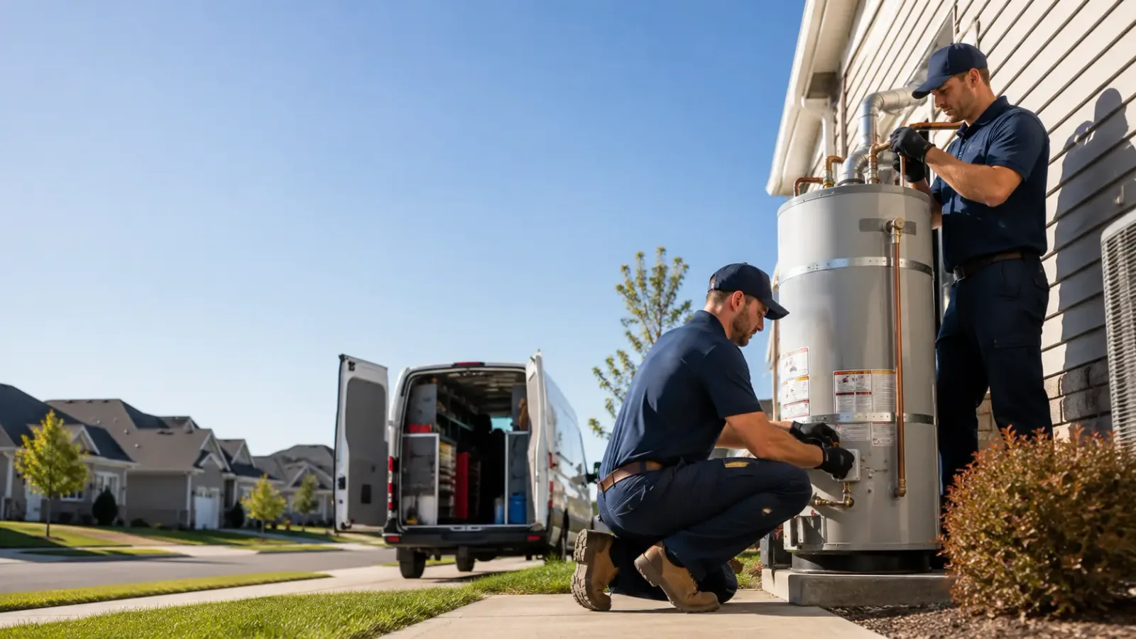Water Heater Installation in Winthrop, ME
